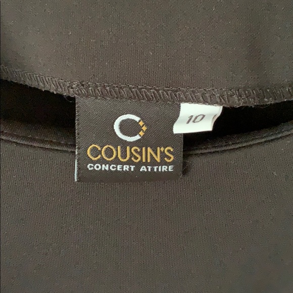 Cousins Concert Attire Black Dress - Picture 4 of 5